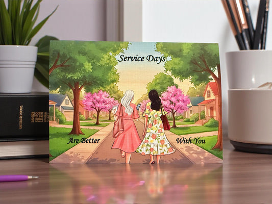 Best Service Days Greeting Card (5x7)