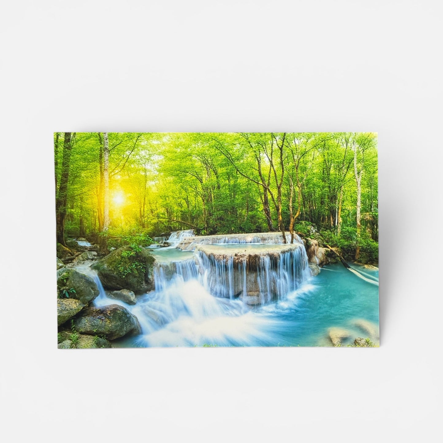Nature Series: Tropical Waterfalls Postcard