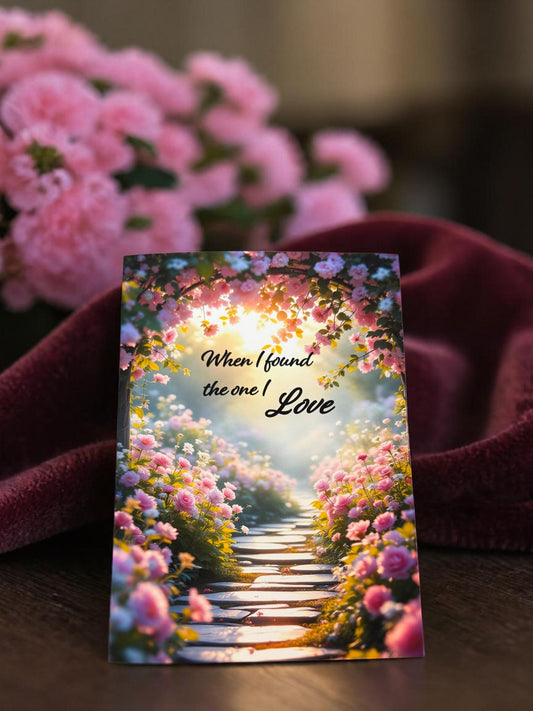 One I Love Greeting Card (5x7) Ca 3:4