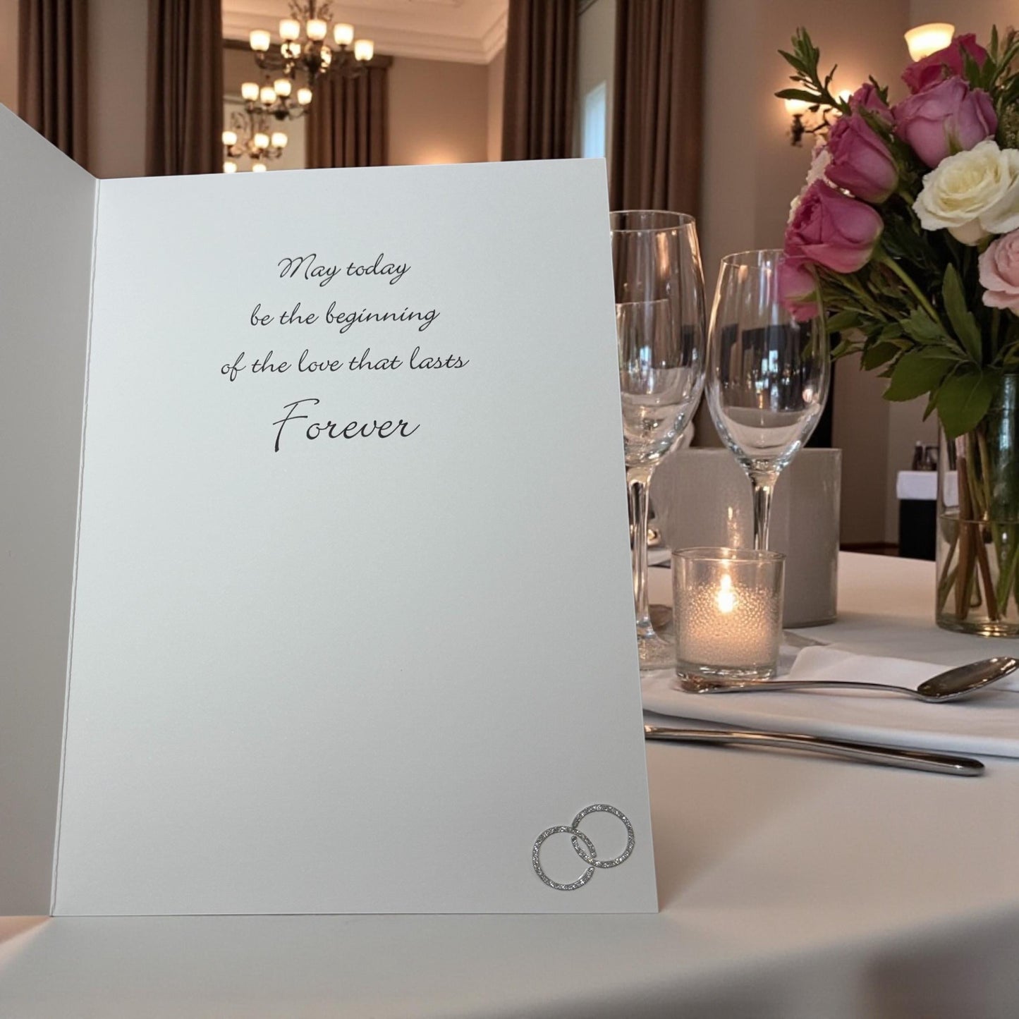 Wedding Day Greeting Card (5x7)