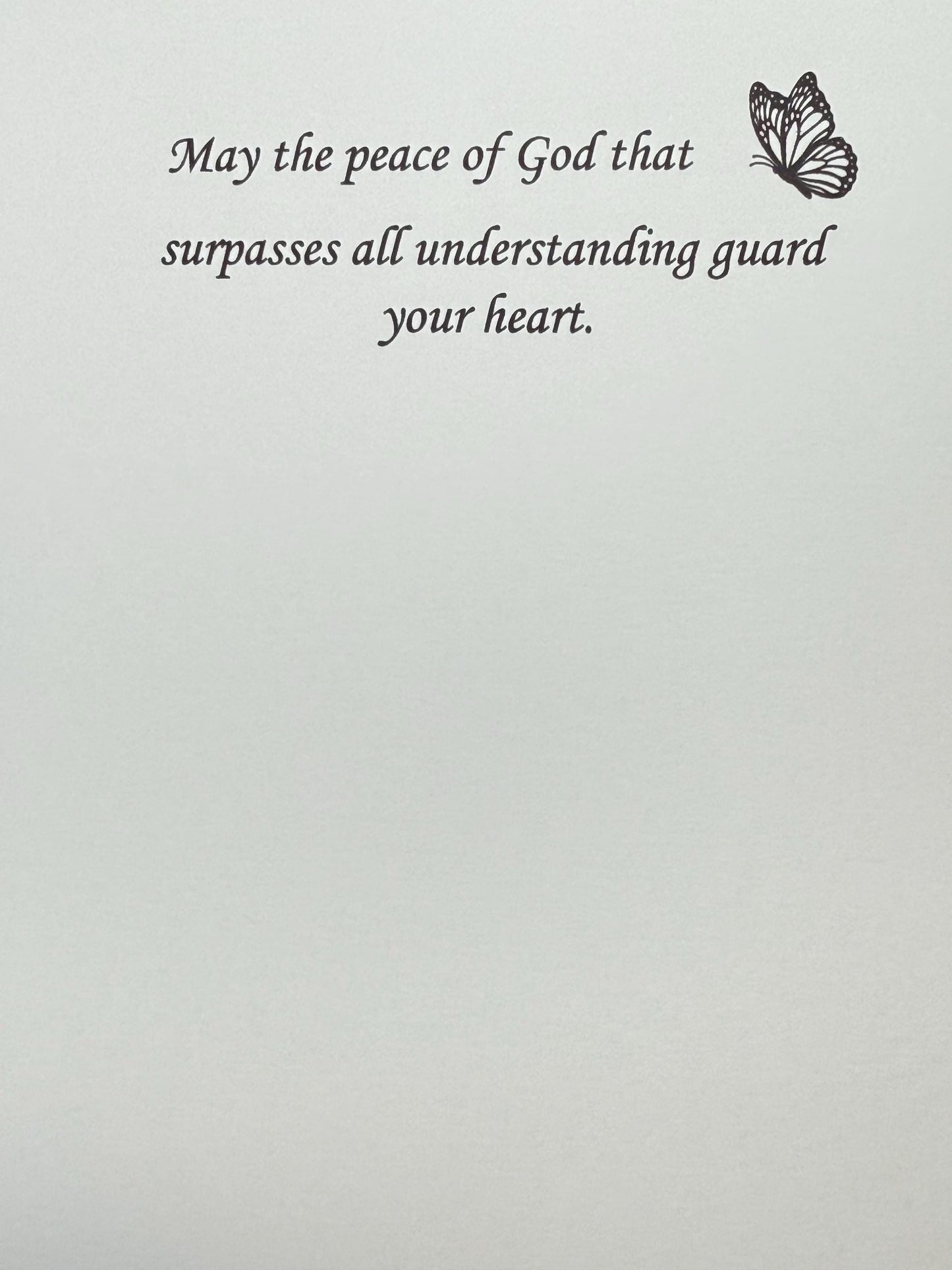 Peace of God Greeting Card (5x7)
