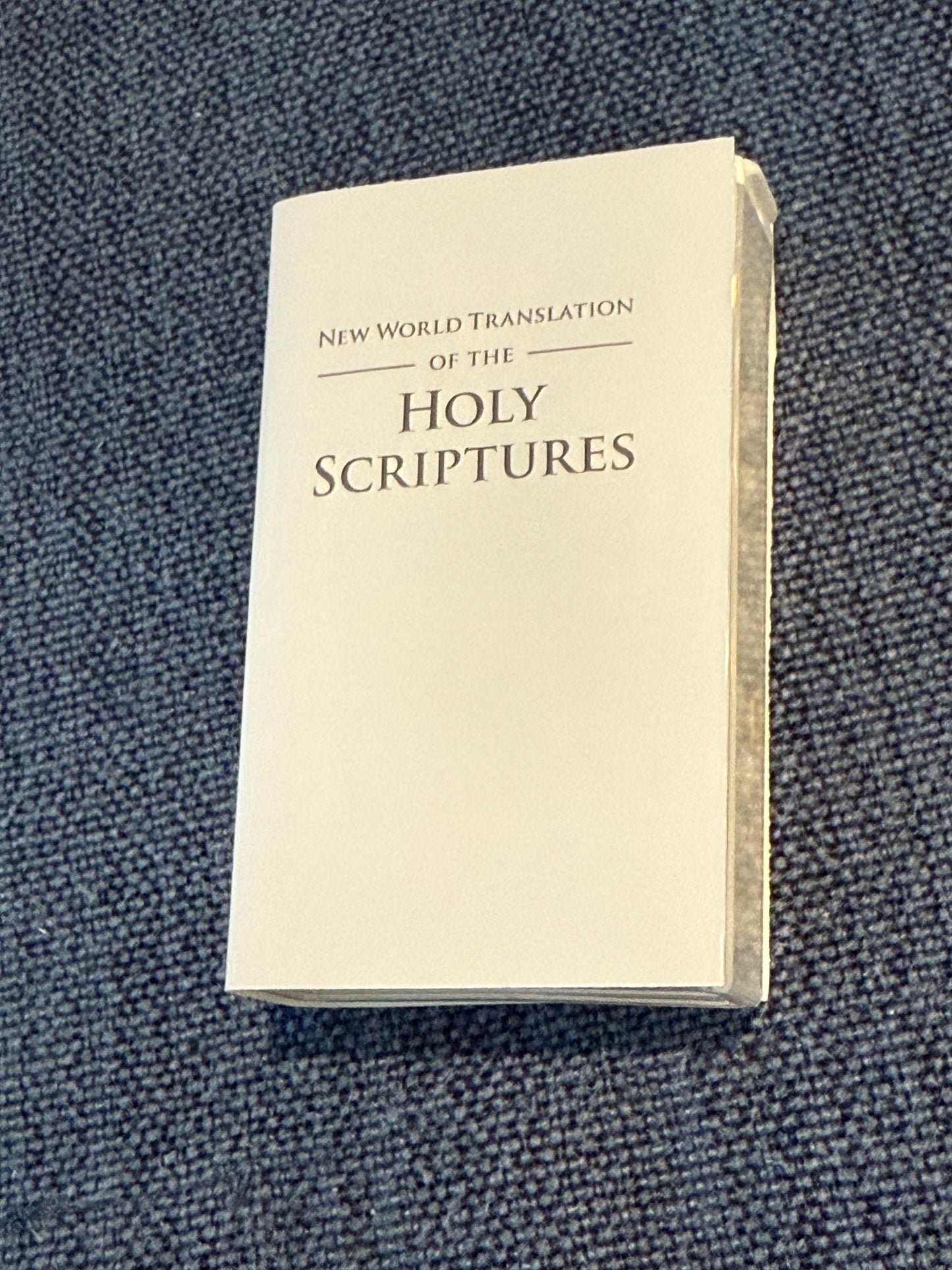 NWT Bible Covered Tic Tacs
