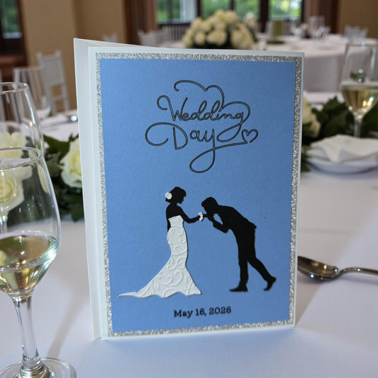Wedding Day Greeting Card (5x7)