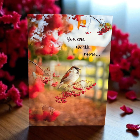 Many Sparrows Greeting Card (5x7)