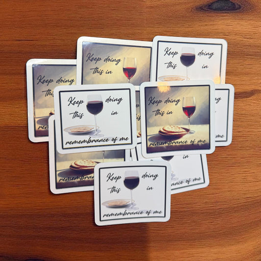 Memorial Season Glossy Stickers (Pk 10): JW Vinyl Decals English/Spanish