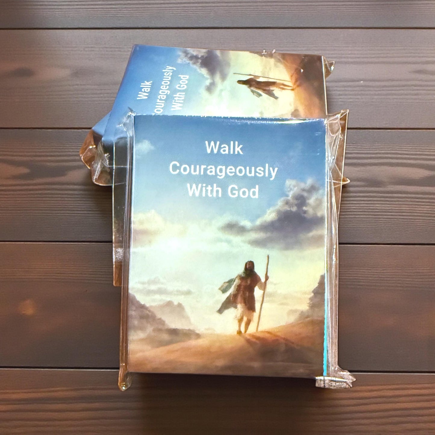 Covered Mini Sticky Notes - Walk Courageously Gift