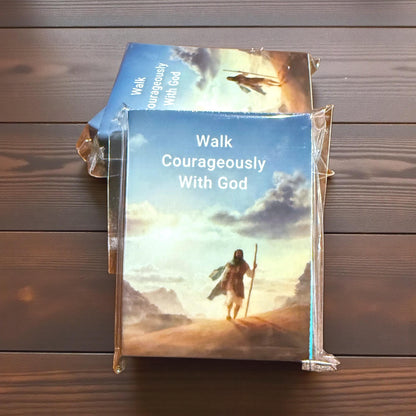 Covered Mini Sticky Notes - Walk Courageously Gift