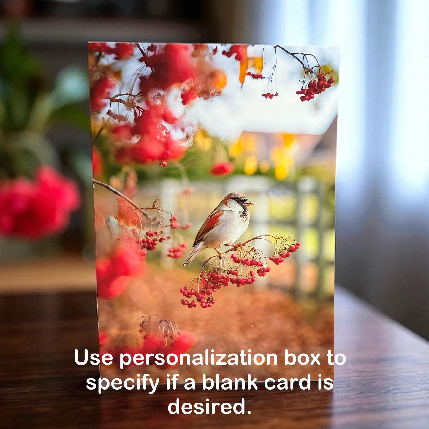 Many Sparrows Greeting Card (5x7)