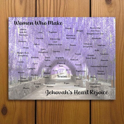 The Lydia Print (unframed) with Card