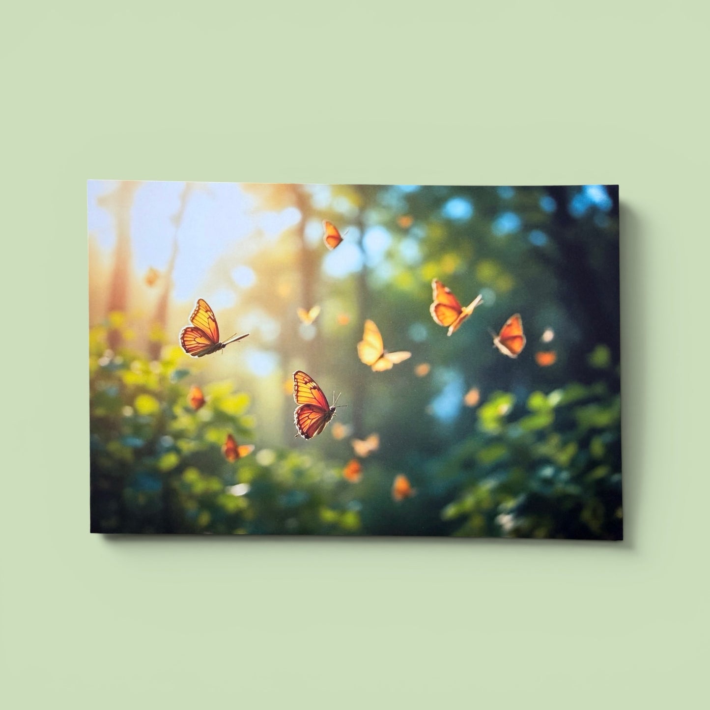 Peace Series: Butterflies in the Light Postcard