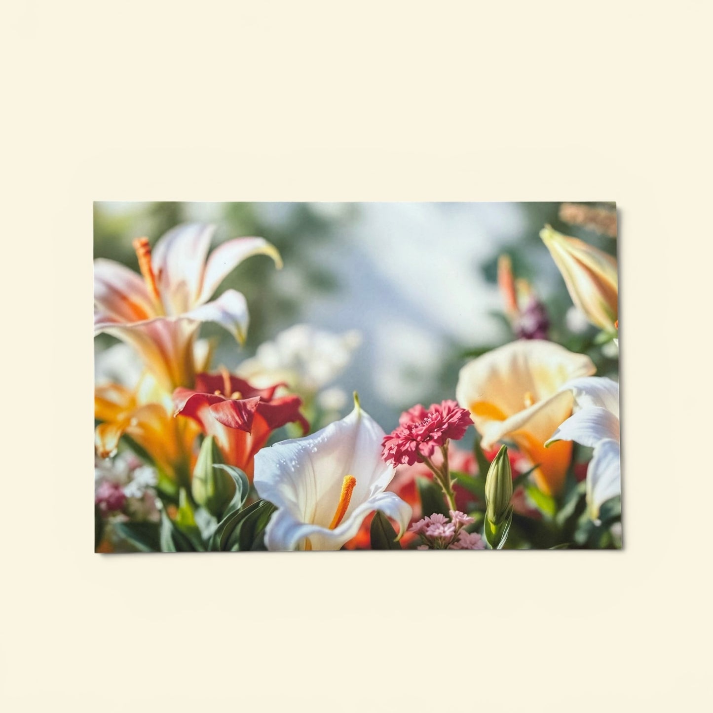 Nature Series: Multi Lilies Postcard