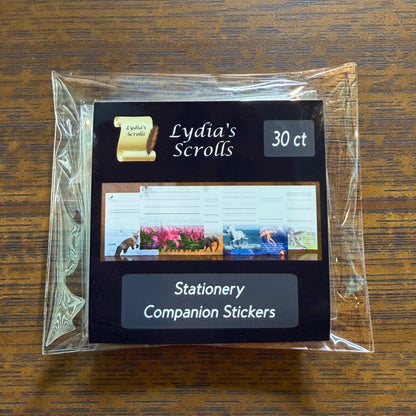 Stationery Companion Vinyl Sticker Set (Pk of 30)