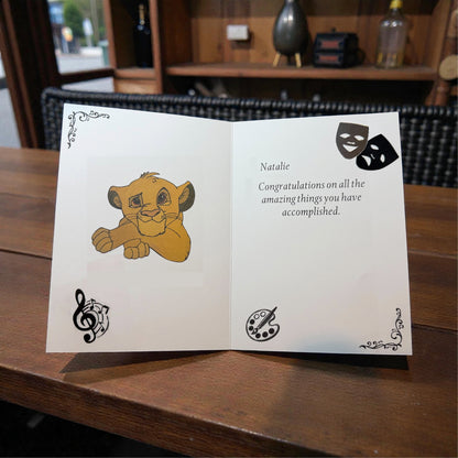 Senior Picture Graduation Greeting Card