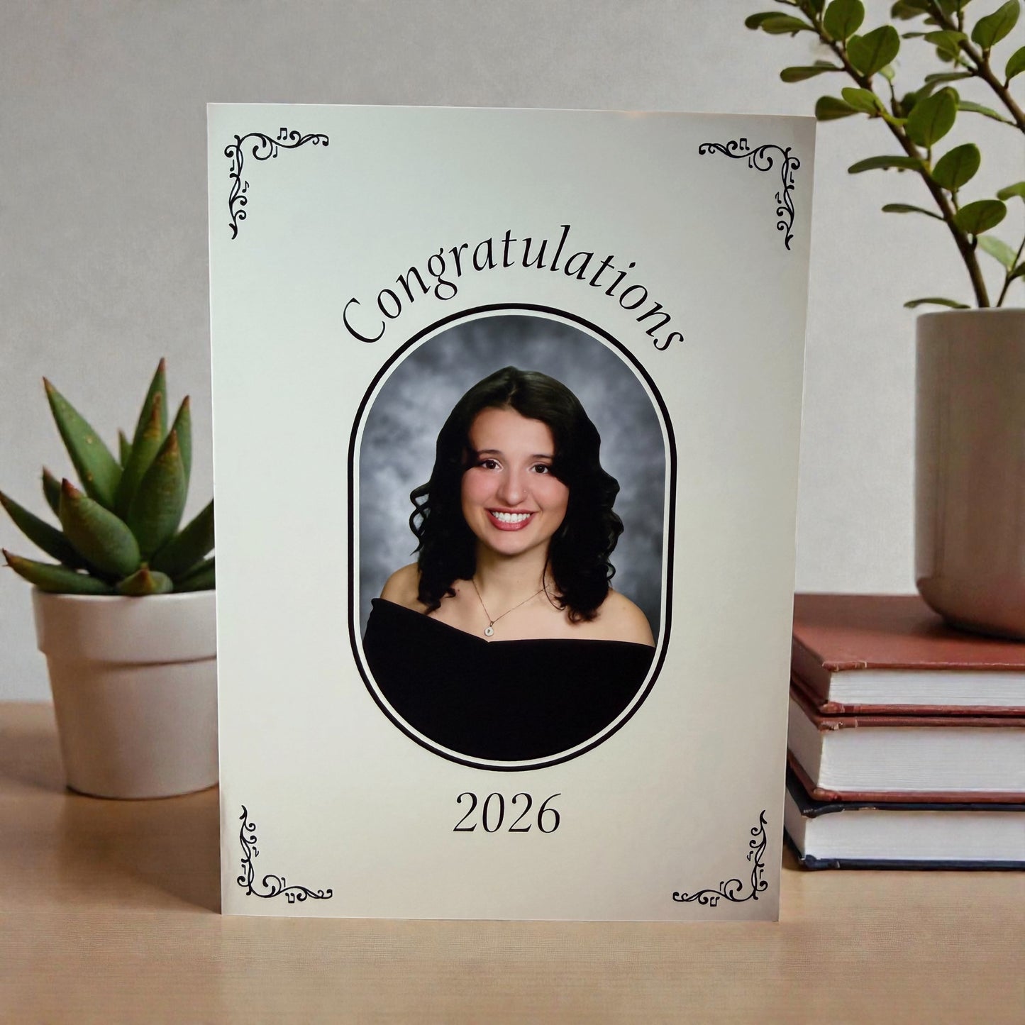 Senior Picture Graduation Greeting Card