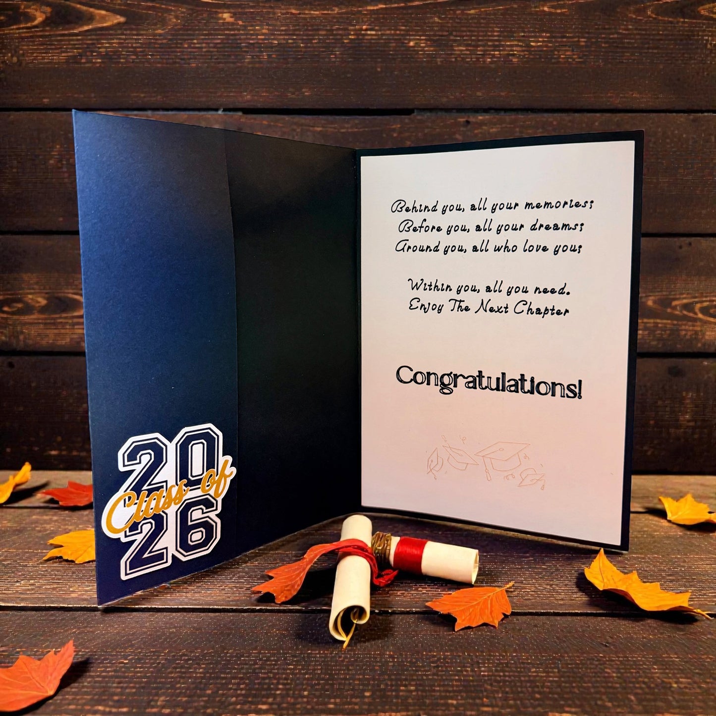 Stars Cutout Graduation Greeting Card