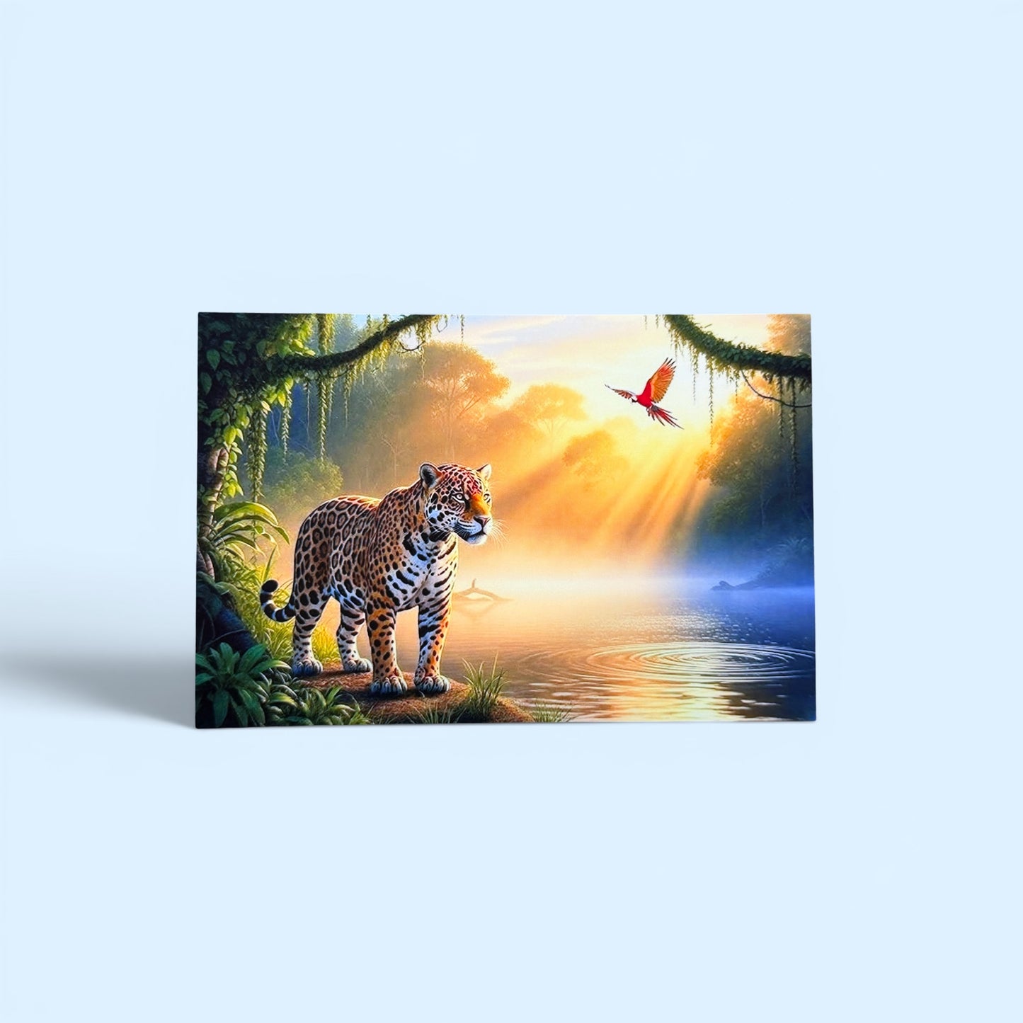 Jungle Series: Jaguar Postcard