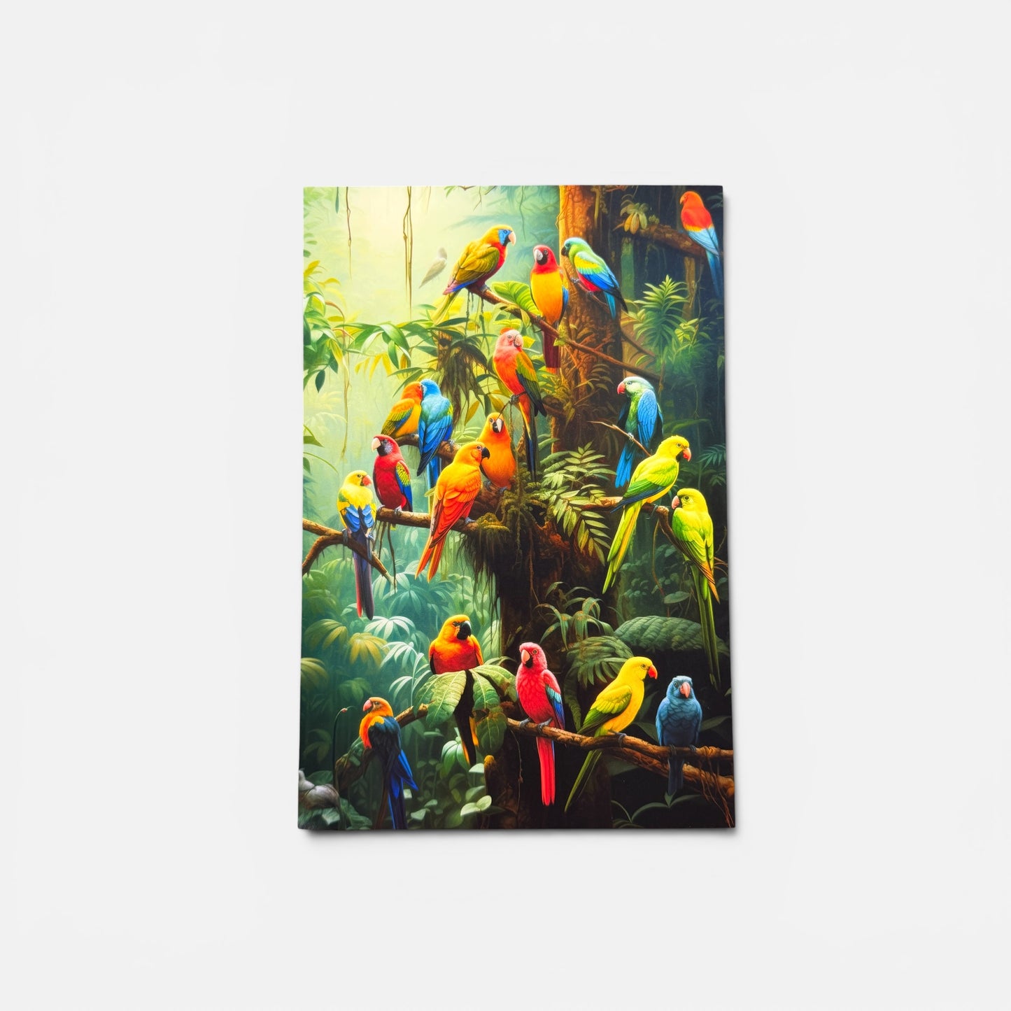 Jungle Series: Parrots of the Canopy Postcard