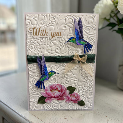 Hummingbird Anniversary Card (5x7)