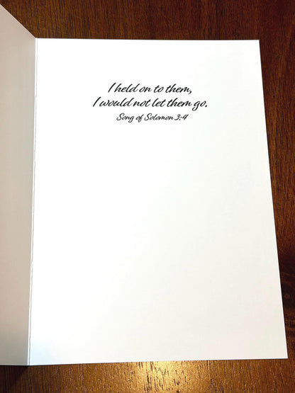 One I Love Greeting Card (5x7) Ca 3:4