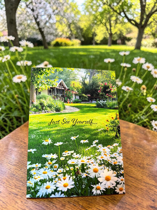 Just See Yourself Greeting Card (5x7) Isaiah 65:17