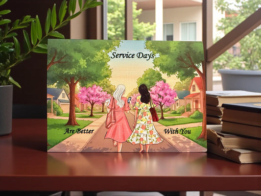 Best Service Days Greeting Card (5x7)