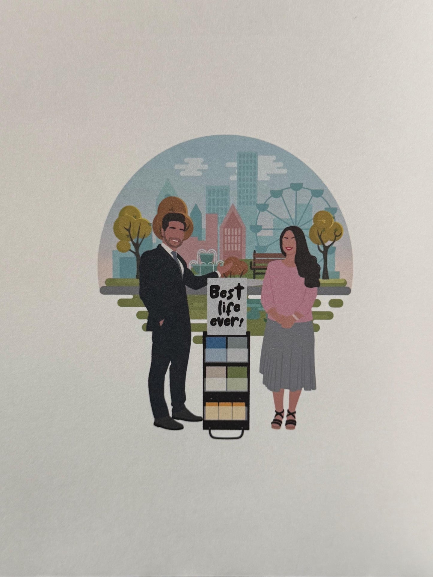 New Assignment Greeting Card (5x7)