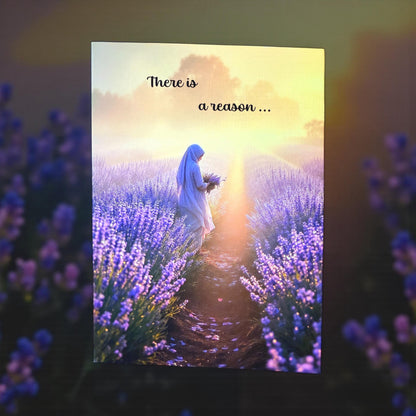 There is a Reason Greeting Card (5x7) John 6:44 Jeremiah 31:3