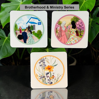 Greeting Card Companion Vinyl Sticker Set (Pk of 30)