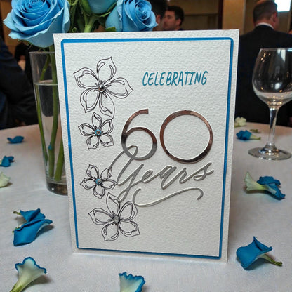 Custom Milestone Anniversary Card (5x7)